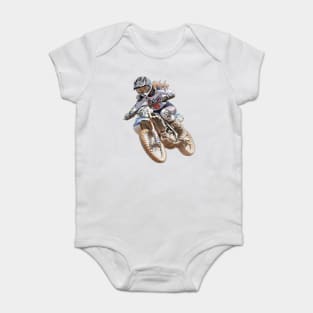 Motocross Mom Baby Bodysuit
